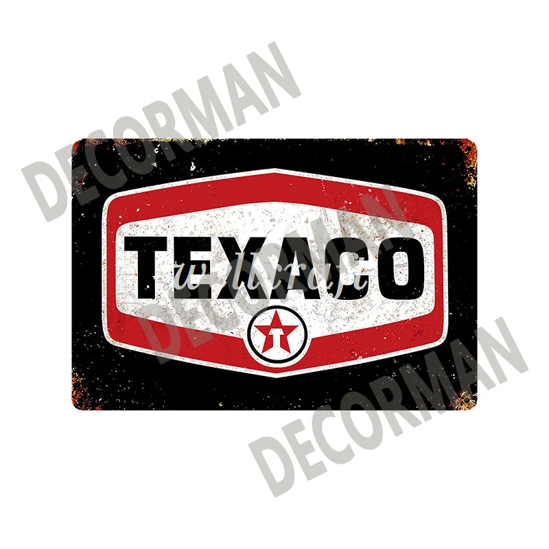 [WellCraft] Texaco STP Mopar BP Mobil машинное масло жестяные плакаты винтажная металлическая
