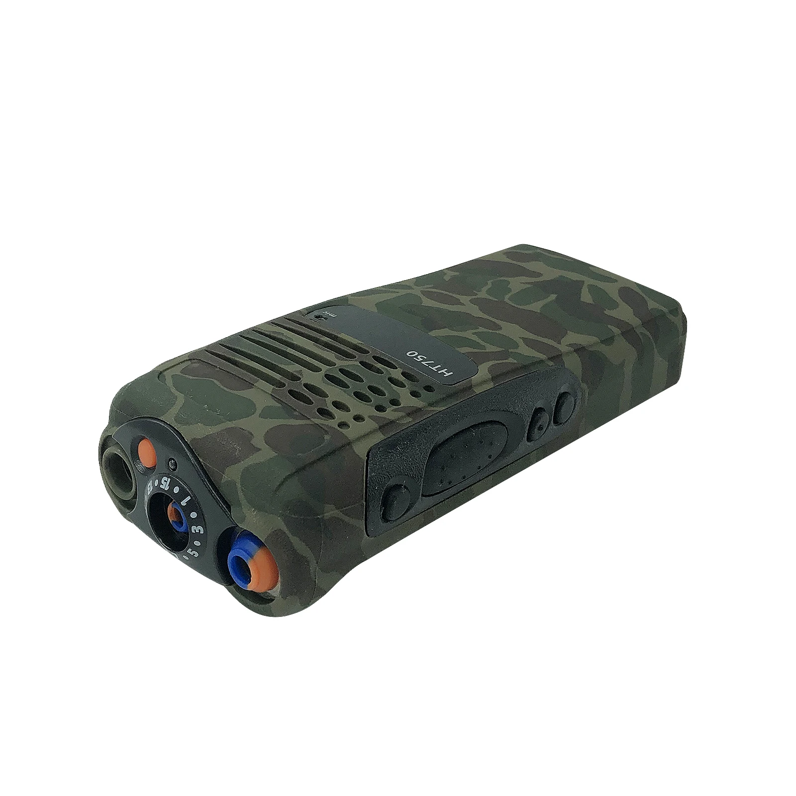Camouflage Walkie Talkie Replacement Repair Housing Case with Speaker & Mic fit for Motorola HT750 GP328 GP340 Portable Radio