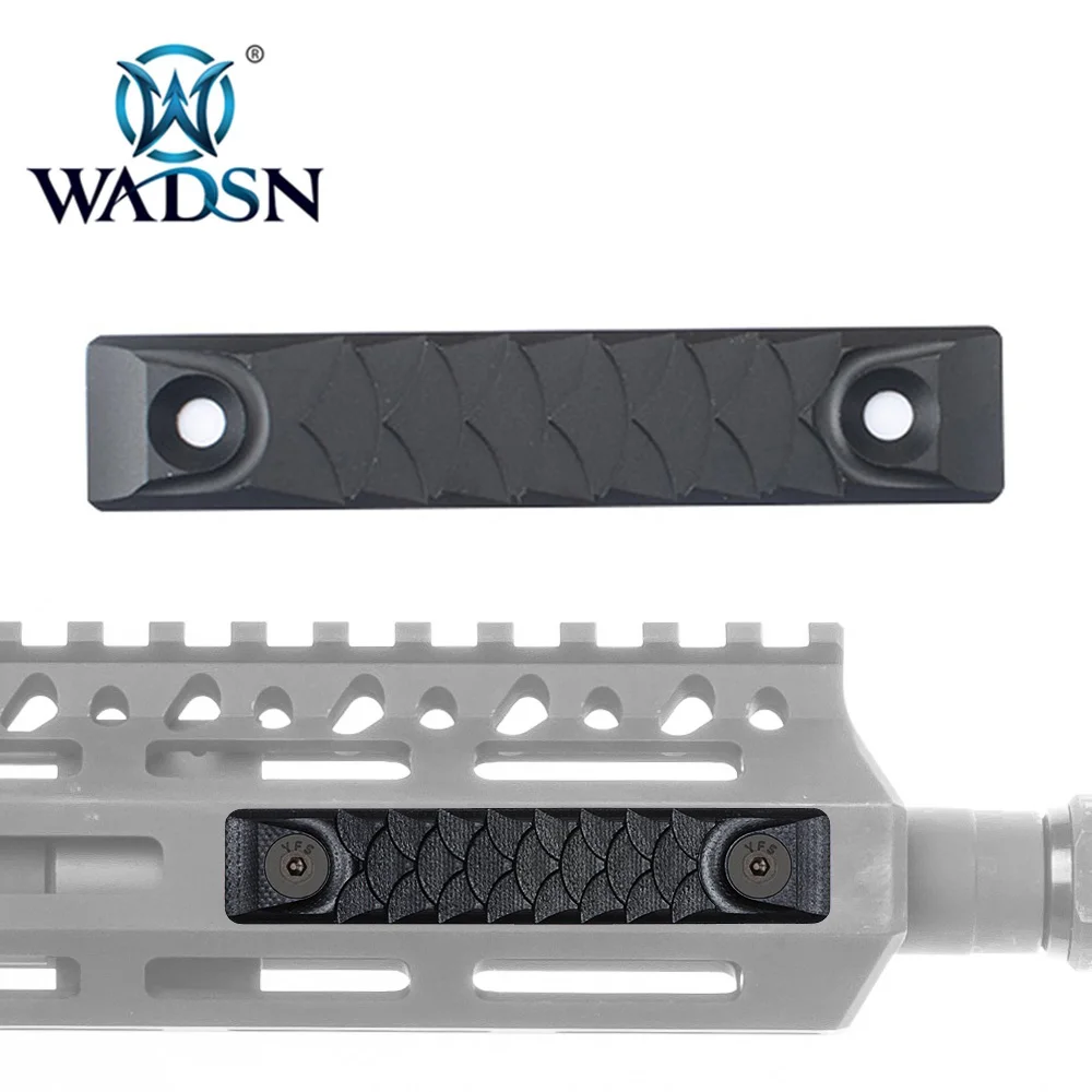 WADSN Tactical RS CNC Handguard Rail Крышка для M-lok и Keymod короткие Railscales стиль WME08003 охотничий оружейный светильник аксессуар