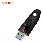 SanDisk Pendrive флеш-накопитель USB 3,0 128 ГБ usb3.0 мини-флеш-накопители USB Stick CZ48 100% оригинал 3 заказа