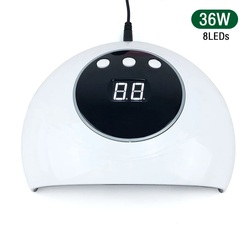 Марка SUN 36 Вт Сушилка для ногтей Светодиодный УФ лампы гель лак сушилка маникюра