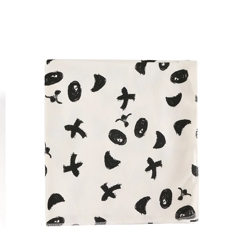 Panda Swaddle Детское одеяло со шляпой для новорожденных; Хлопковое одеяло для коляски; супер мягкое детское одеяло; детская одежда для фотосъемки - Цвет: Panda Swaddle