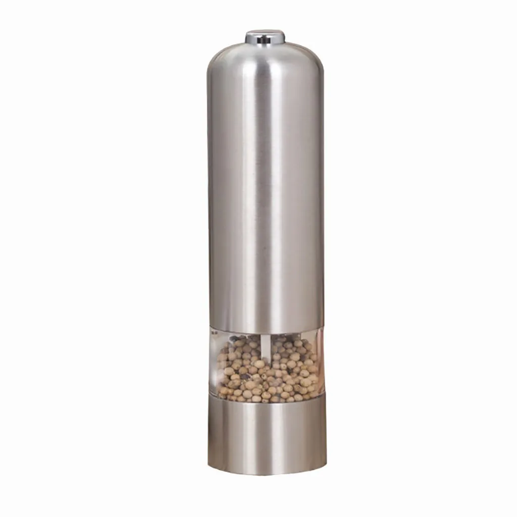 

Electric Automatic Mill Pepper and Salt Grinder LED Light Peper Spice Grain Mills Porcelain Grinding Core Mill Kitchen Tools