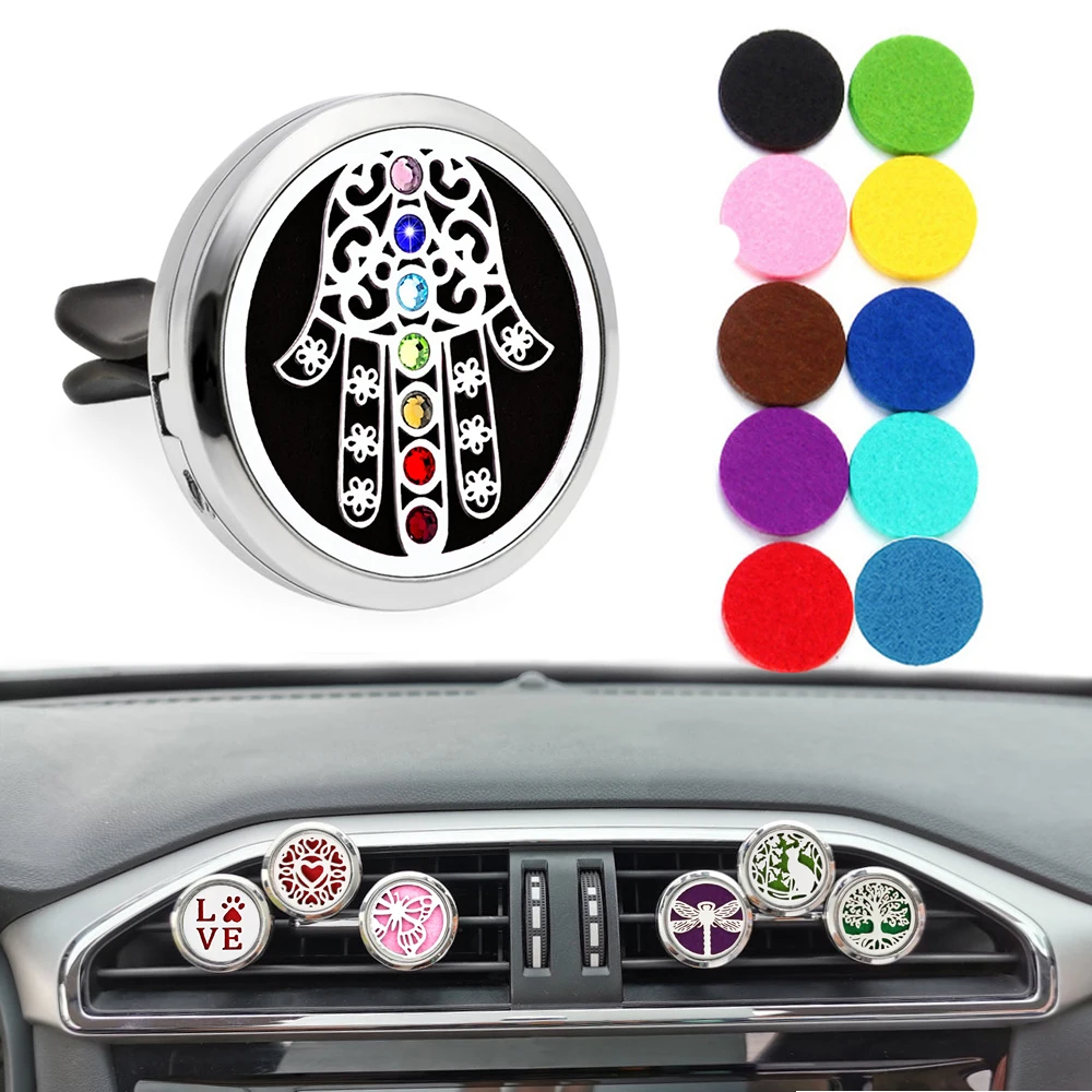 Автомобильный диффузор медальон зажим для вентиляции автомобильный освежитель