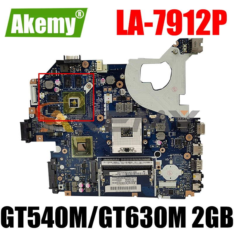Для ACER Aspire 5750 5755 г Материнская плата ноутбука P5WE0 LA 6901P W/ HM65 DDR3 GT540M/GT630M 2 Гб GPU 100%