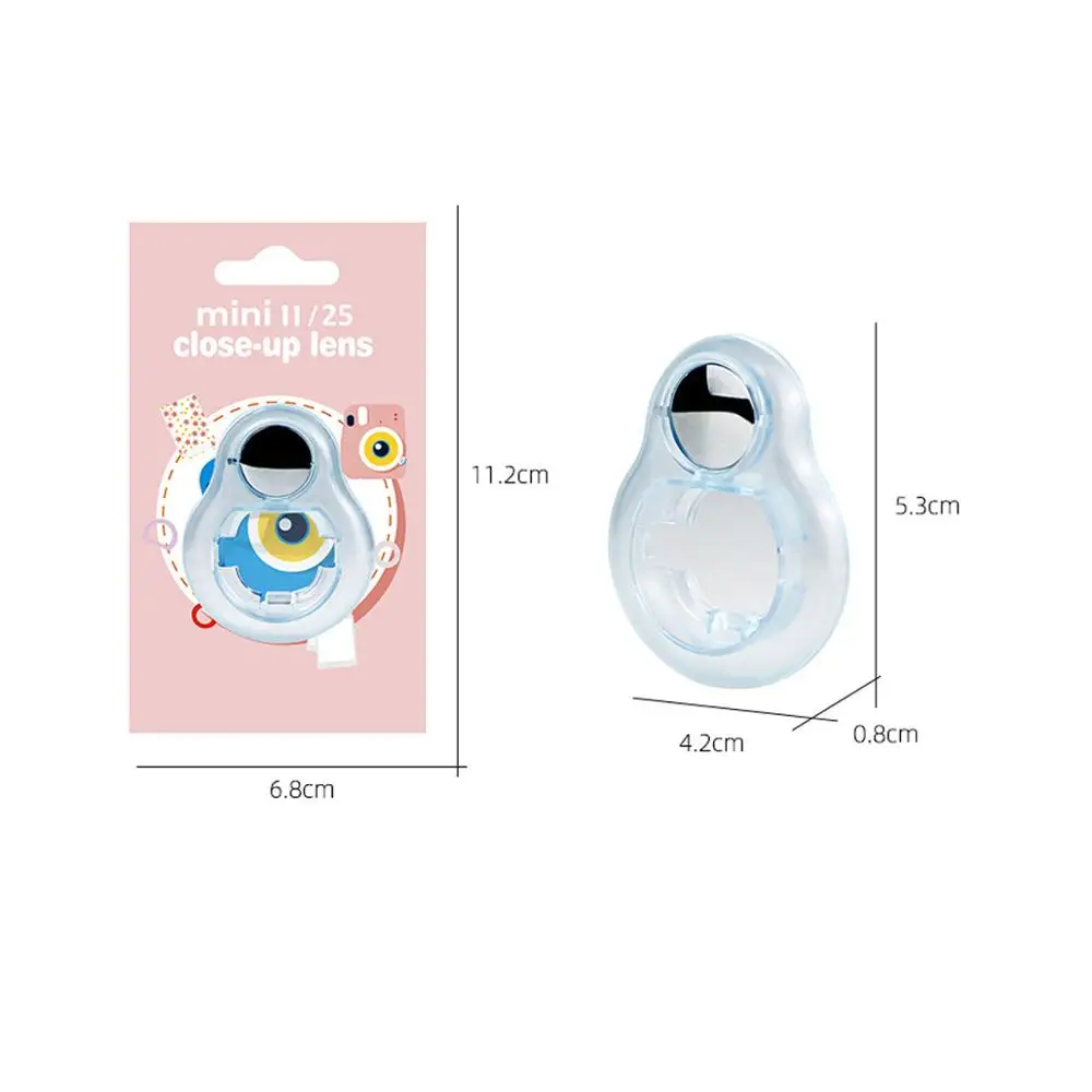 Многоцветное прозрачное желейное зеркало для селфи объектив камеры Fujifilm Instant Instax