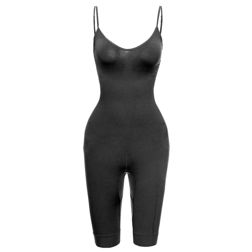 

Body Shaper Seamless Women Bodysuit Slimming Waist Trainer Shapewear Butt Lifter Chest Enhancing Full Slip Strappy-Backed