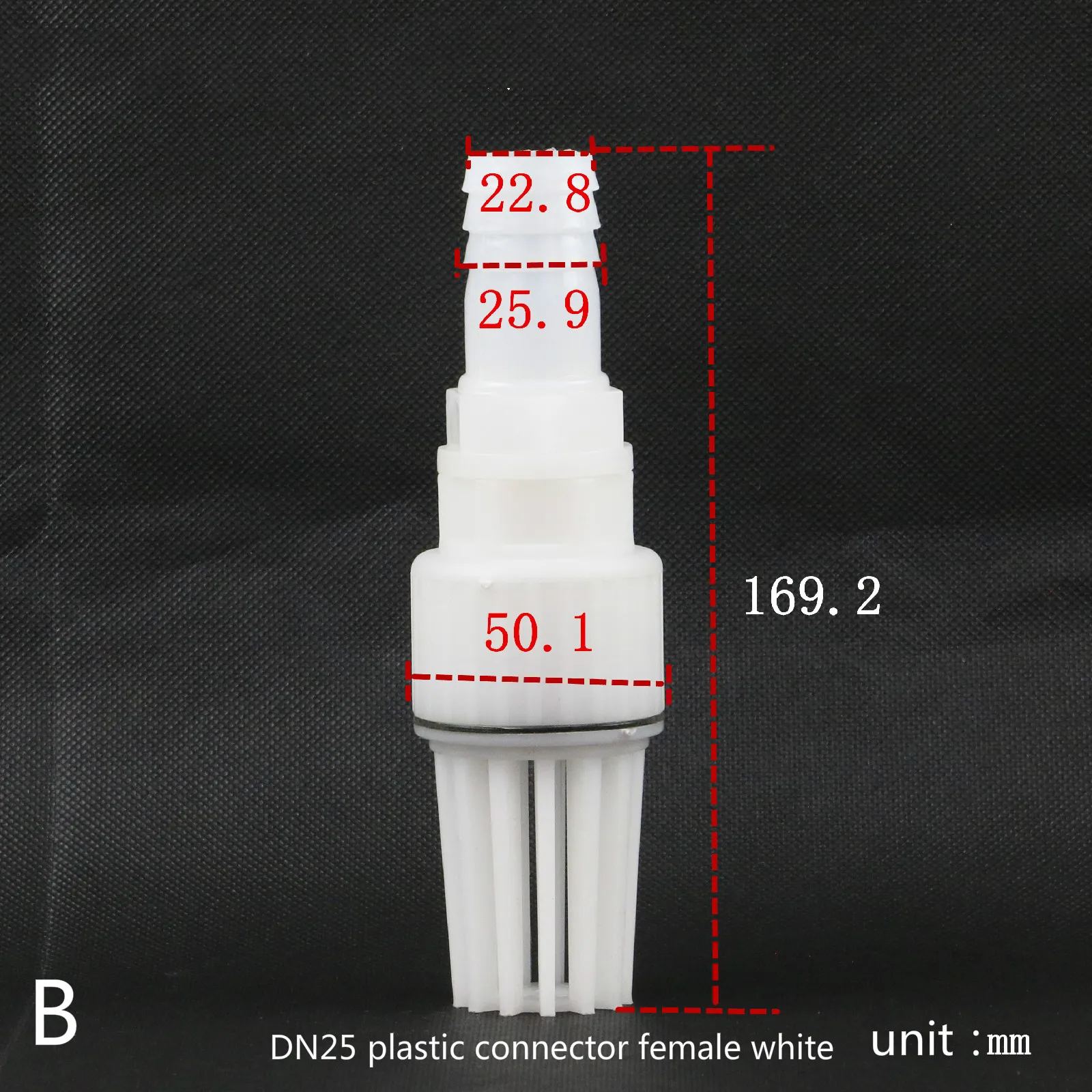 Пластиковый односторонний обратный клапан душевая головка пластиковый водяной
