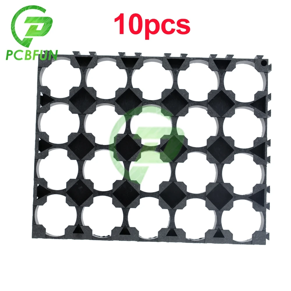 Держатель батареи 18650 10 шт. 4x5 литиевые пластиковый держатель АБС-пластик +