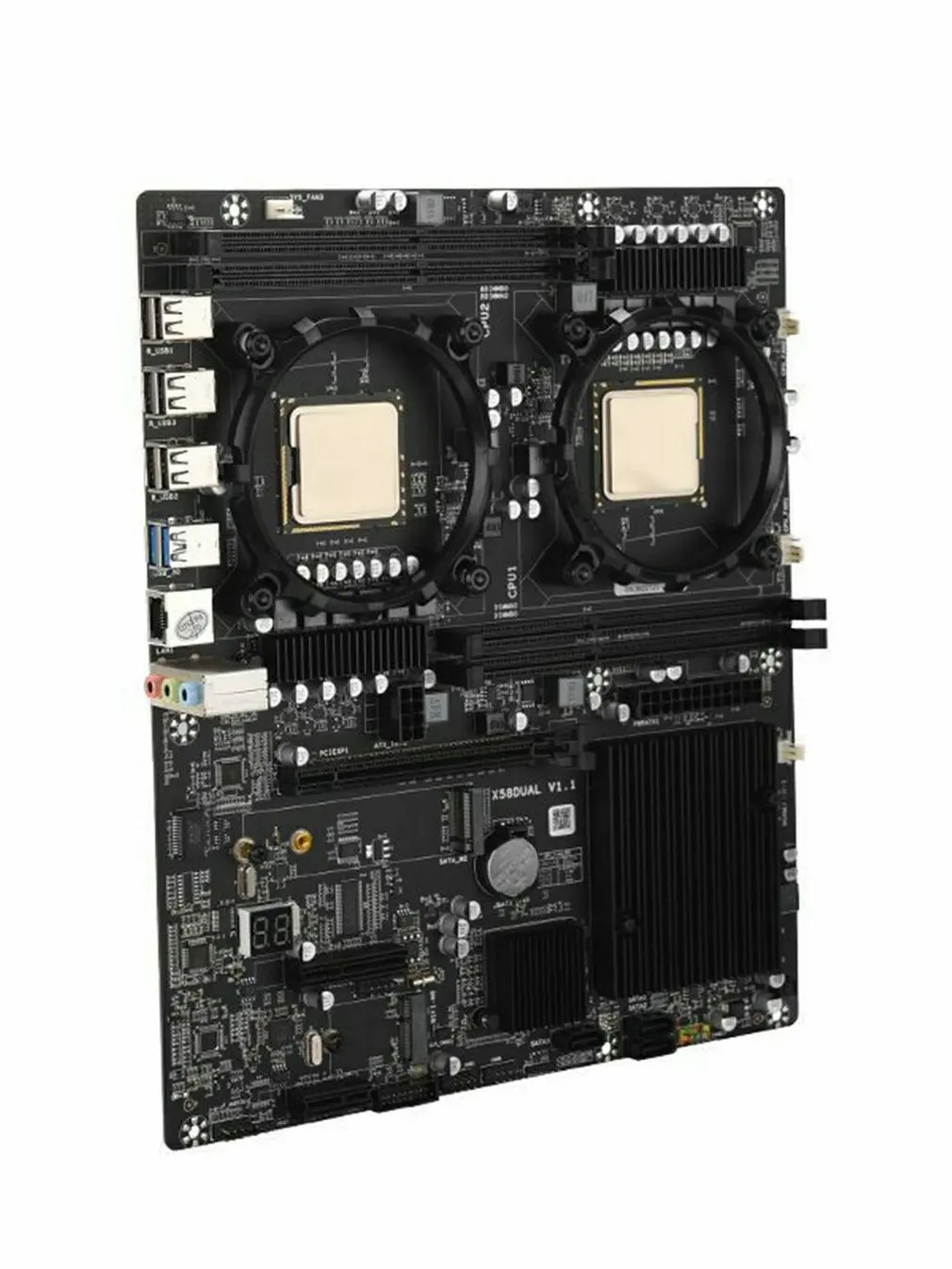 

Материнская плата X58 E-ATX DDR3 ALC662, чип звуковой карты PCIE X16, поддержка SATA 2,0, USB 3,0, интерфейс NVME, USB 3,0, полная скорость ~