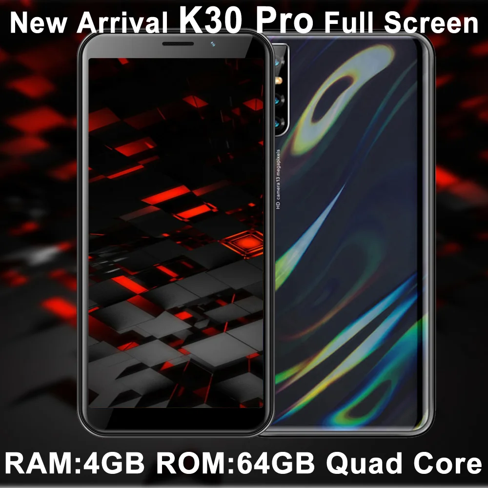 Смартфон K30 Pro 6 0 дюйма 4 + 64 ГБ 13 МП android WCDMA|Смартфоны| |