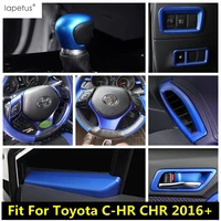 blue abs accessories air conditioning ac vent outlet roof reading lights lamps cover trim fit for toyota c hr chr 2016 2022