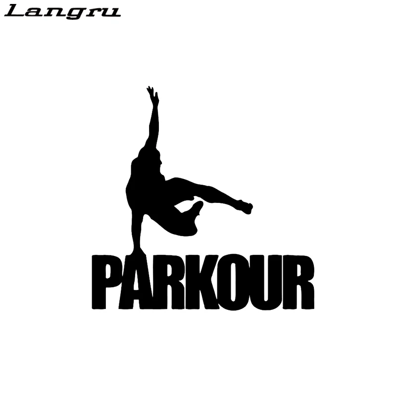 Engracado аксессуары C16 0879 Parkour Fitness Decoracao стиль Carro Adesivo De Vinil Jdm|Наклейки на автомобиль| |