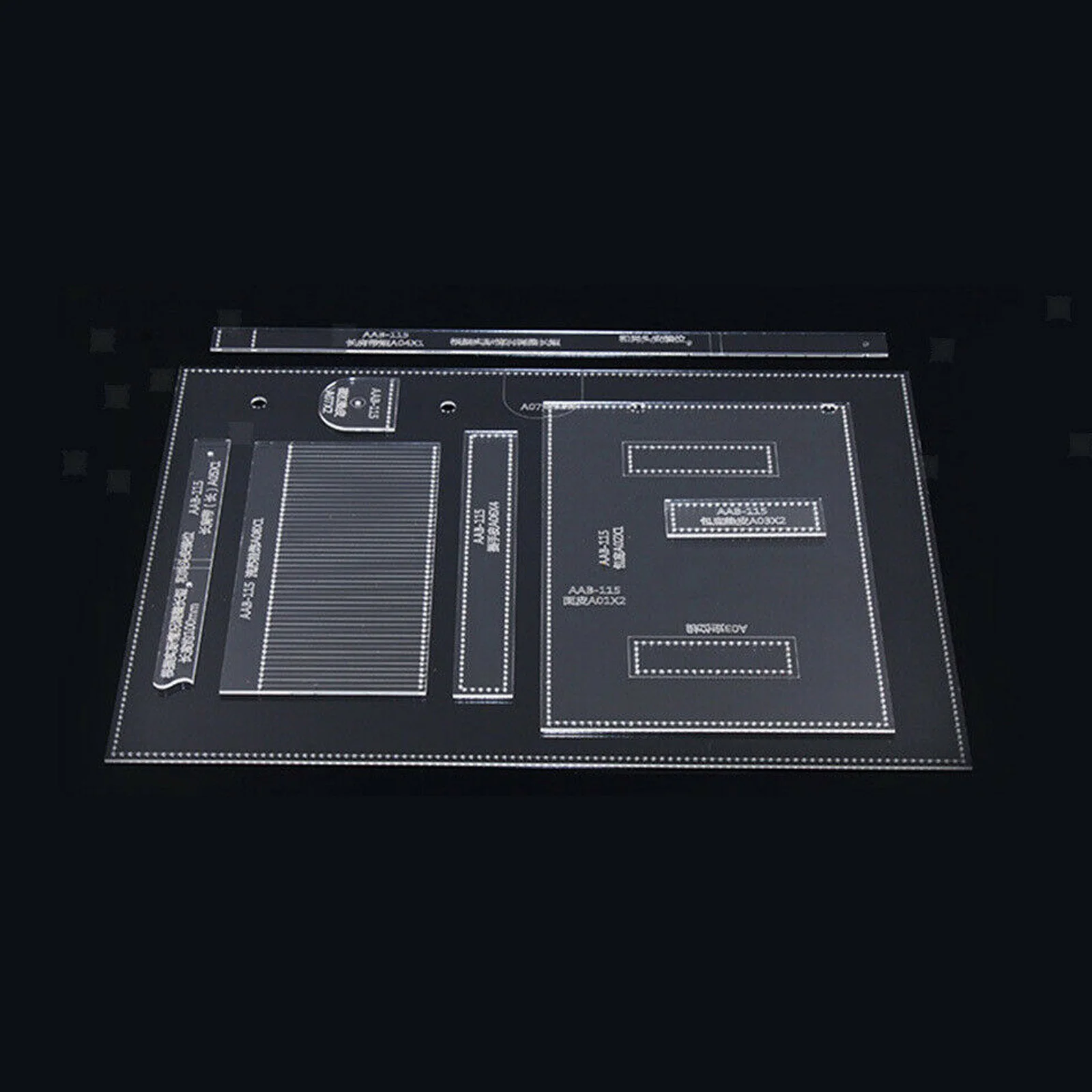 Кожа ремесло акриловое ведро сумка через плечо шаблон набор инструментов Ручка