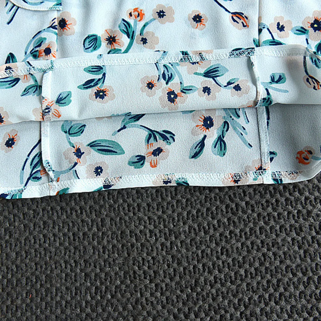 Комплект из футболки и шортов с цветочным принтом оборками | Детская одежда обувь