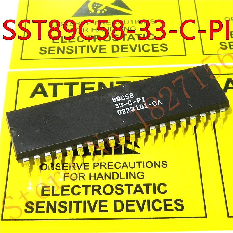 

1 шт./лот SST89C58-33-I-PI DIP-40