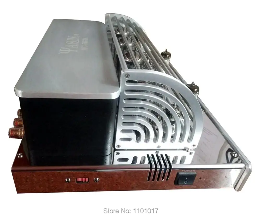 YAQIN MC-5881A волшебный глаз Push-Pull ламповый усилитель HIFI EXQUIS 5881 ламповый усилитель для наушников