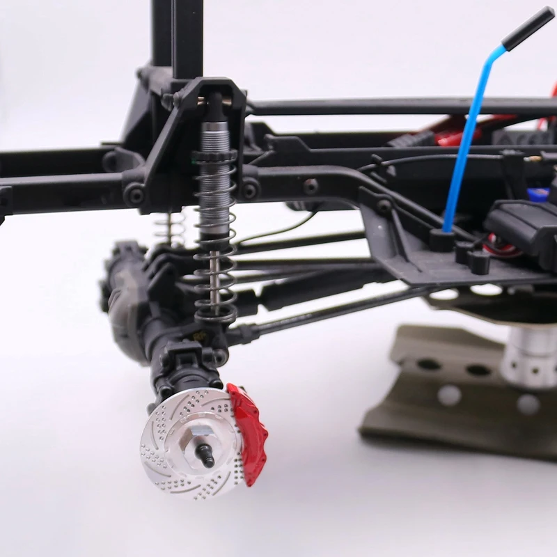 Тормозной суппорт для осей автомобиля на гусеничном ходу с дистанционным