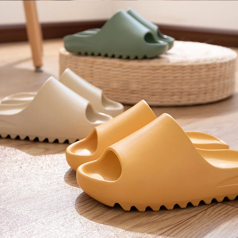 Мюли женские/мужские на толстой платформе Нескользящие шлепанцы Повседневная