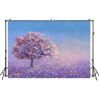 HUAYI фон для фотосъемки акварель нарисованные деревья фото фон Весна Пасха новорожденные дети фотосессия фоны W-3550