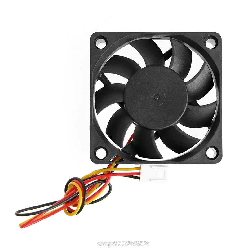 KY BORED DC 12V 3 контактный 60 мм вентилятор охлаждения для ПК компьютер Процессор