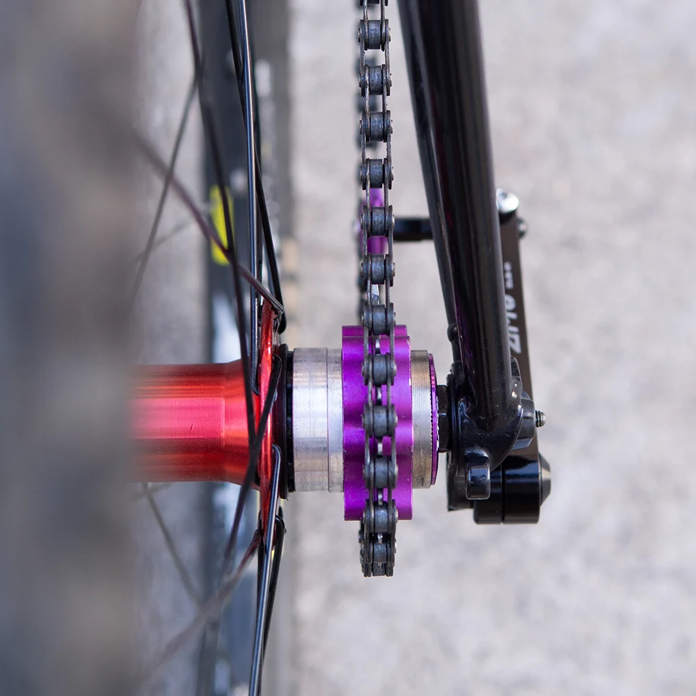 ZTTO MTB односкоростная Кассетная Шестерня Cog 1 16T 17T 18T 19T 20T 21T 22T 23T Freewheel K7 велосипедная