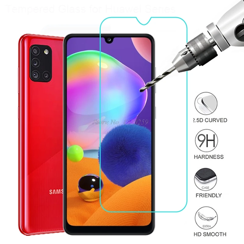 Пленка для Samsung Galaxy A31 закаленное стекло Взрывозащищенная защитная премиум