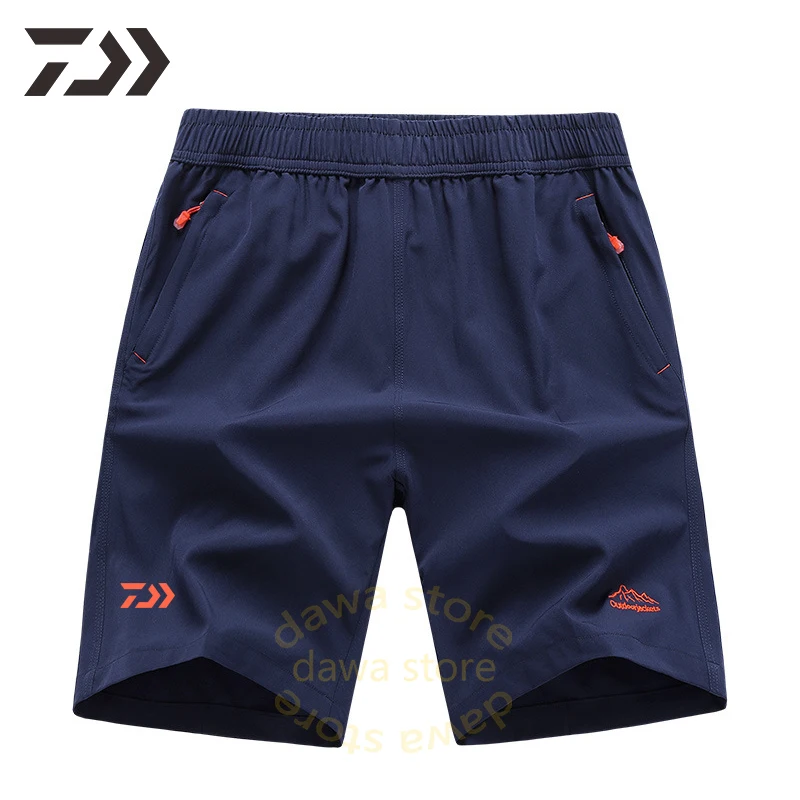 

Daiwa Pants Fishing Shorts Men's Sport Pants Summer Fishing Pants Breathable Pocket Zipper Clothes Fishing Wear Daiwa Clothing