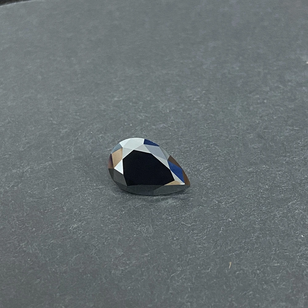 Хорошая цена за 7x9 мм черный цветной лабораторный Выращенный Муассанит алмазный