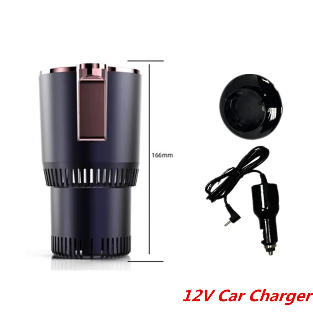 

DC 12V Car Heating Cooling Cup 2-in-1 Car Office Cup Warmer Cooler Smart Car Cup Mug Holder Tumbler Cooling Beverage Drinks Cans