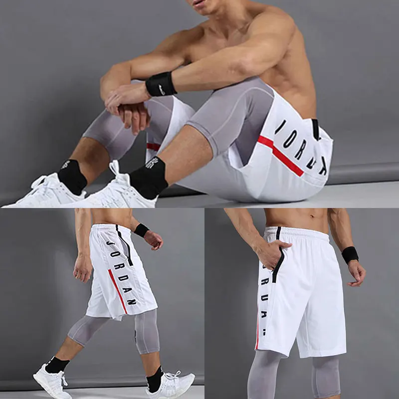 

2021 New Loose summer shorts basketball shorts NO 23 running sports outdoor fitness shorts male five-point pants shorts wear