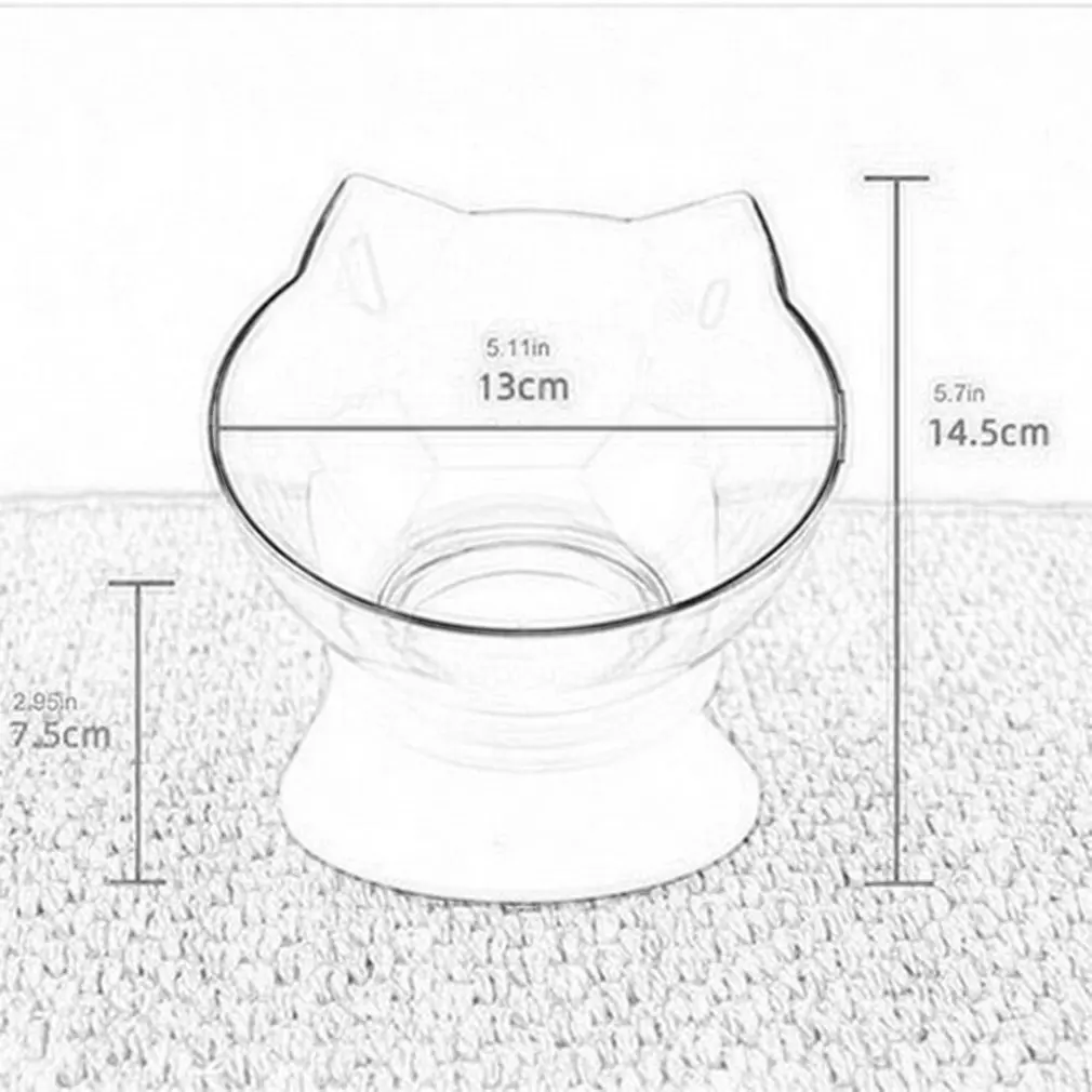 

Practical Pet Bowls Plastic Water And Food Feeder Safety Plastic Feeding Bowl For Dog For Pet Drinking And Eating