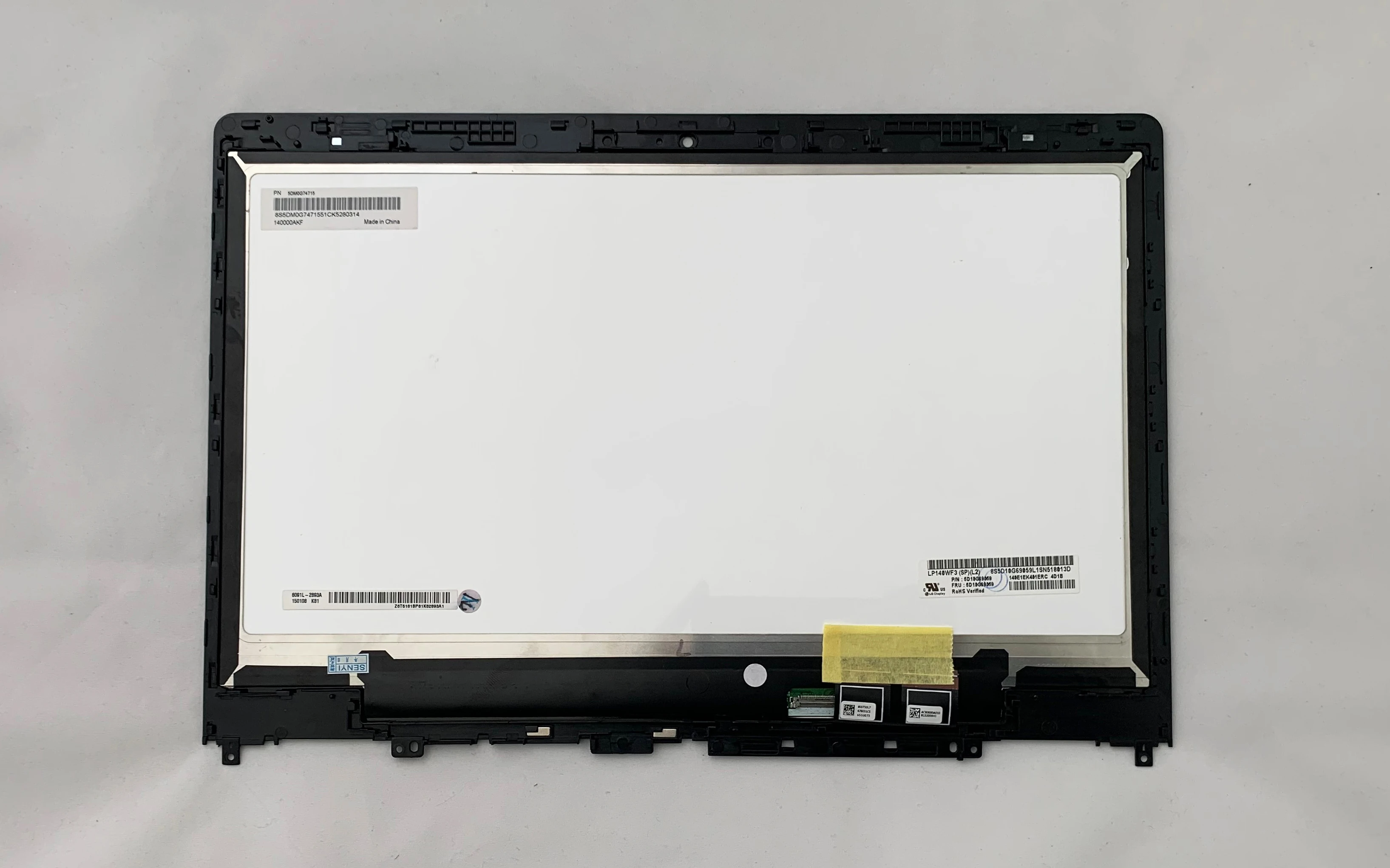 Для ideapad Yoga 510 14ISK 80S7 Flex 4 1470 80SA LCD сборка NV140FHM N41 5D10L45870 N140HCE EAA 5DM0G74715 LP140WF3 SPL2