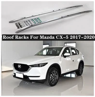 high quality aluminum alloy roof racks luggage rack luggage rack crossbar fits for mazda cx 5 2017 2018 2019 2020