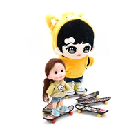 112 doll house accessories ob11 20cm cotton doll skateboard 16 18 bjd doll 30cm bjd doll accessories cool stuff finger toys