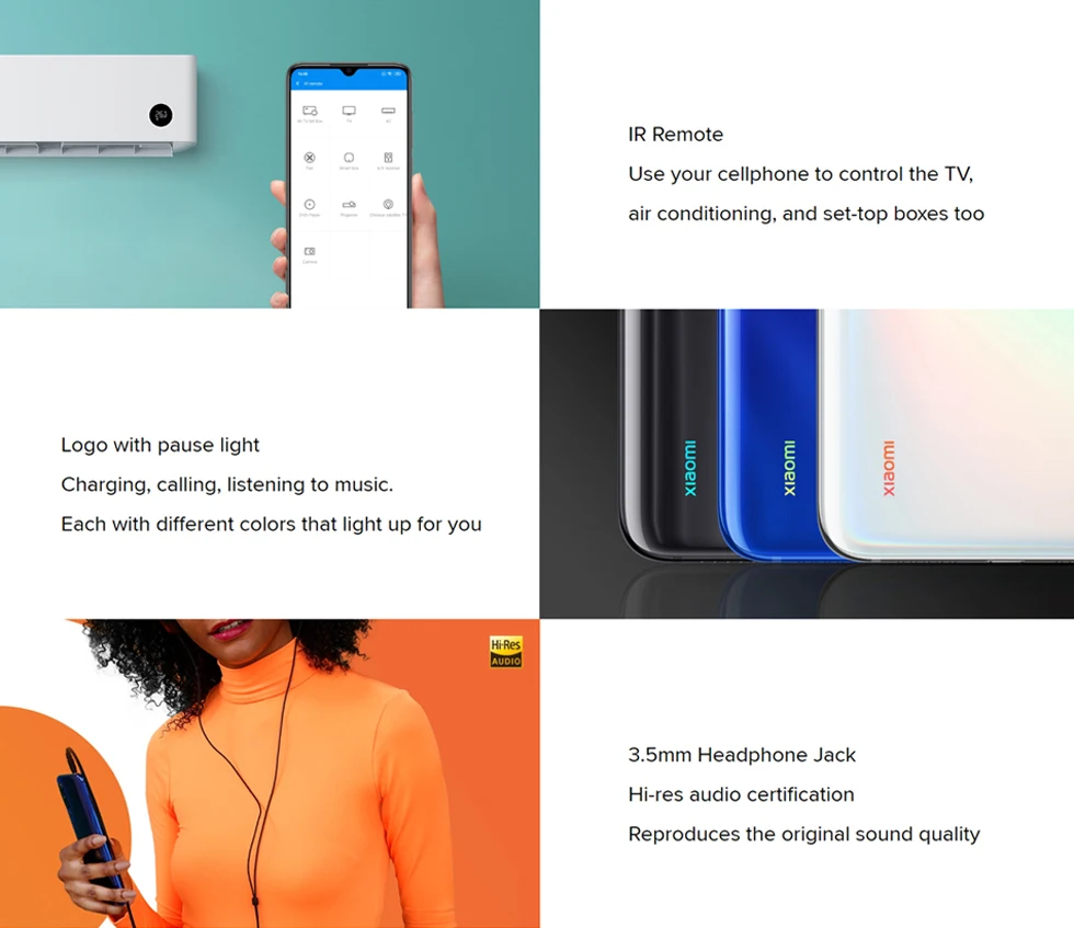Глобальная версия Xiaomi Mi 9 Lite 6 ГБ ОЗУ 128 Гб ПЗУ 6,39 дюймов NFC мобильный телефон Snapdragon 710 Быстрая зарядка 4030 мАч смартфон