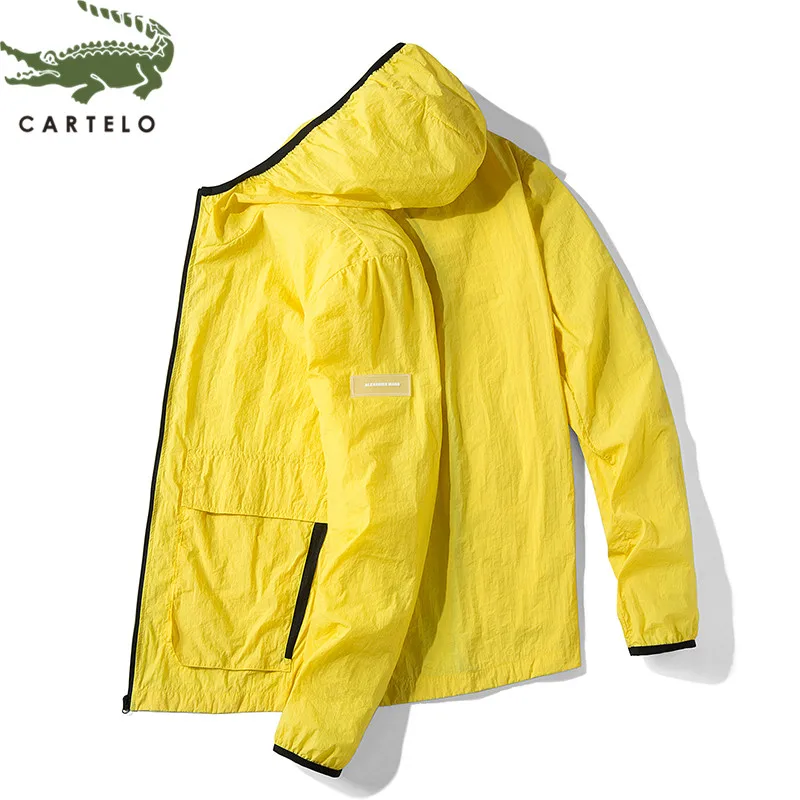 CARTELO мужская летняя одежда новая модная повседневная легкая дышащая удобная