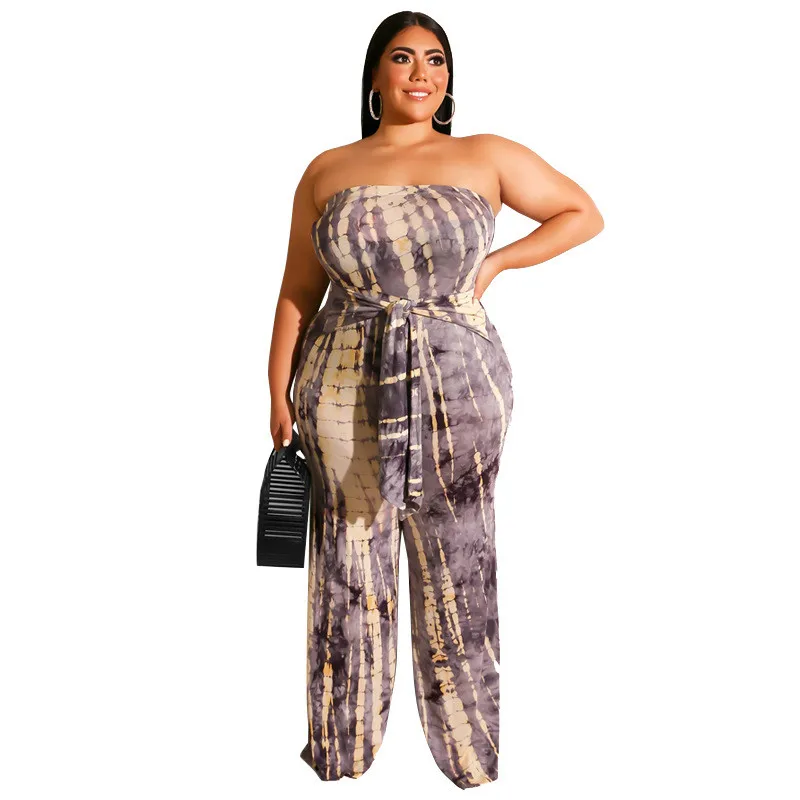 Женский комплект из двух предметов с принтом летний короткий топ широкими