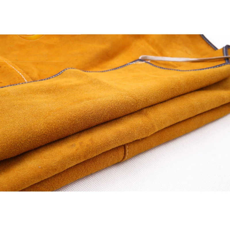 Высококачественные фартуки для сварочных аппаратов из воловьей кожи защитная