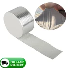 Алюминиевая фольга, Бутилкаучуковая лента для предотвращения утечки, водонепроницаемая ремонтная Супер нано-лента, самоклеящаяся лента для ремонта шлангов на крыше, гибкая лента