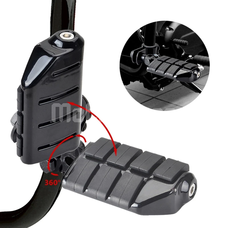 Мотоциклетные подножки для ног шоссе дороги King Street Glide Honda Kawasaki Suzuki Yamaha 25 мм 32 34