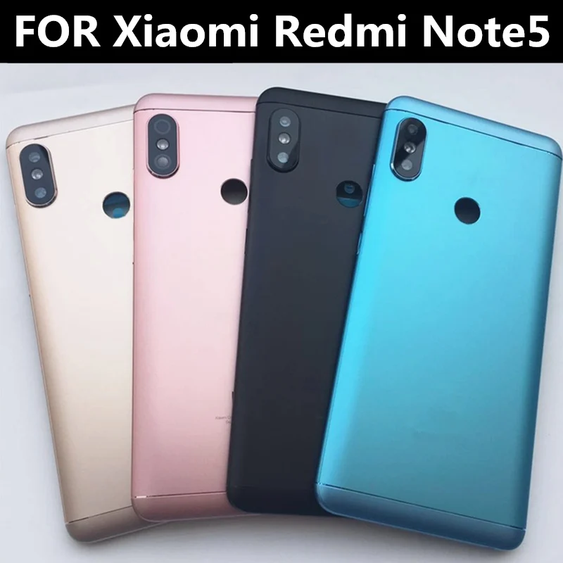 Чехол для аккумулятора Xiaomi Redmi note5 Задняя стеклянная панель Корпус задней двери