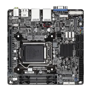 for gigabyte industrial control motherboard imb460n intel dual network ports perfect tested before shipment free global shipping