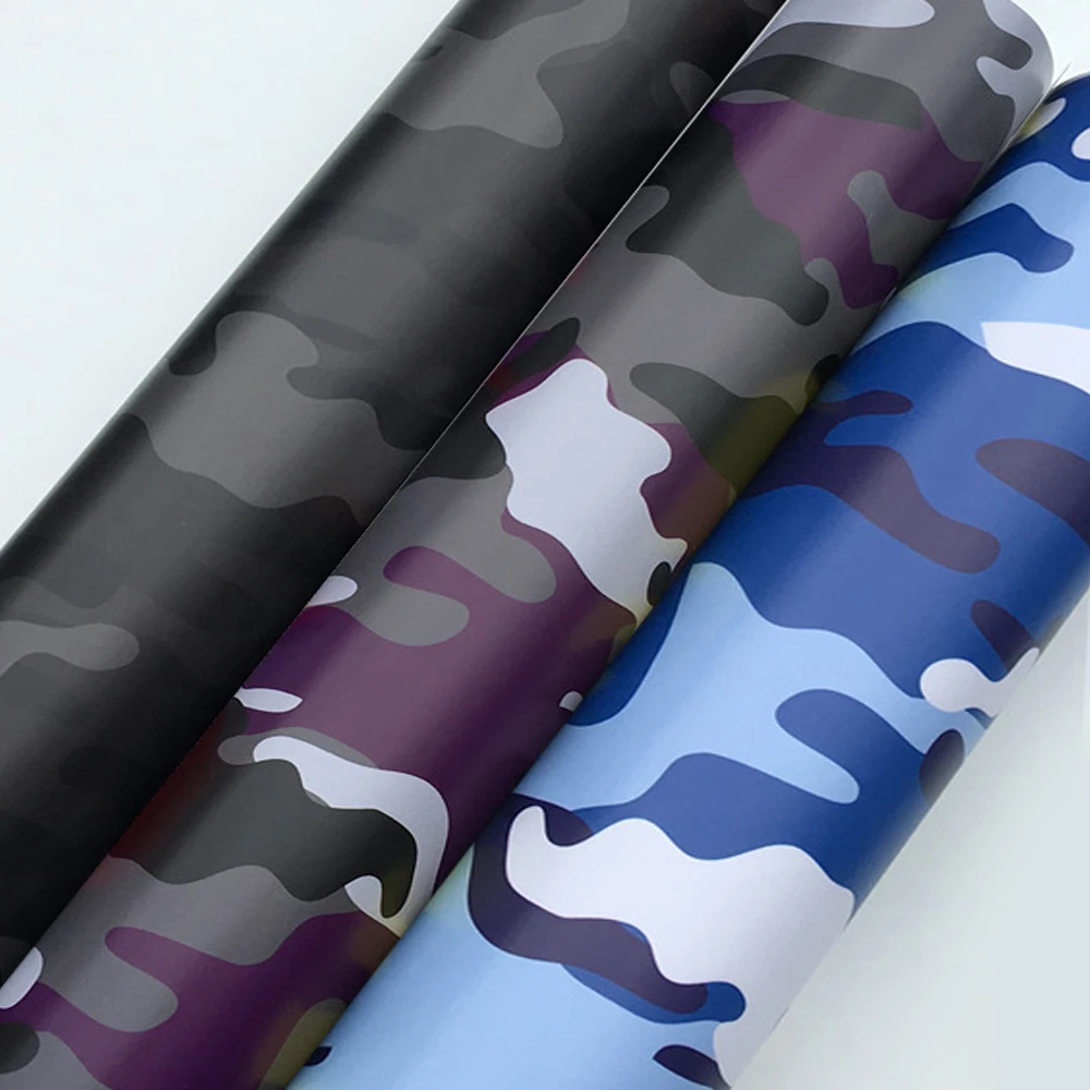 

Vinyl Film Roll Car Wrap Camouflage Wrapping Car Sticker Bike Console Computer Laptop Skin Scooter Motorcycle