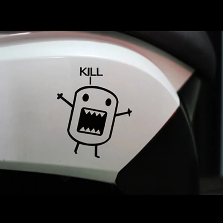 11 6 см * 12 DOMO KUN KILL JDM смешные наклейки для автомобиля аксессуары
