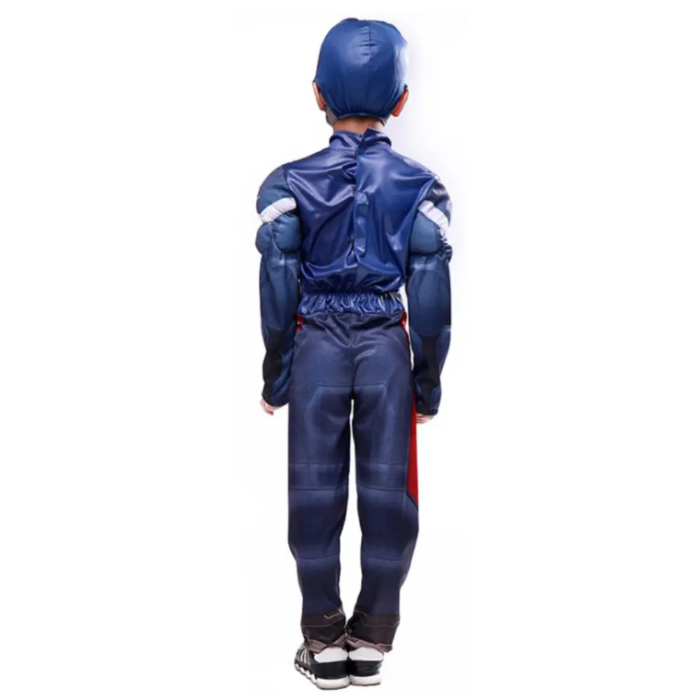 Captain America зимний костюм воина одежда для шоу на Хэллоуин|Костюмы из фильмов и ТВ| |