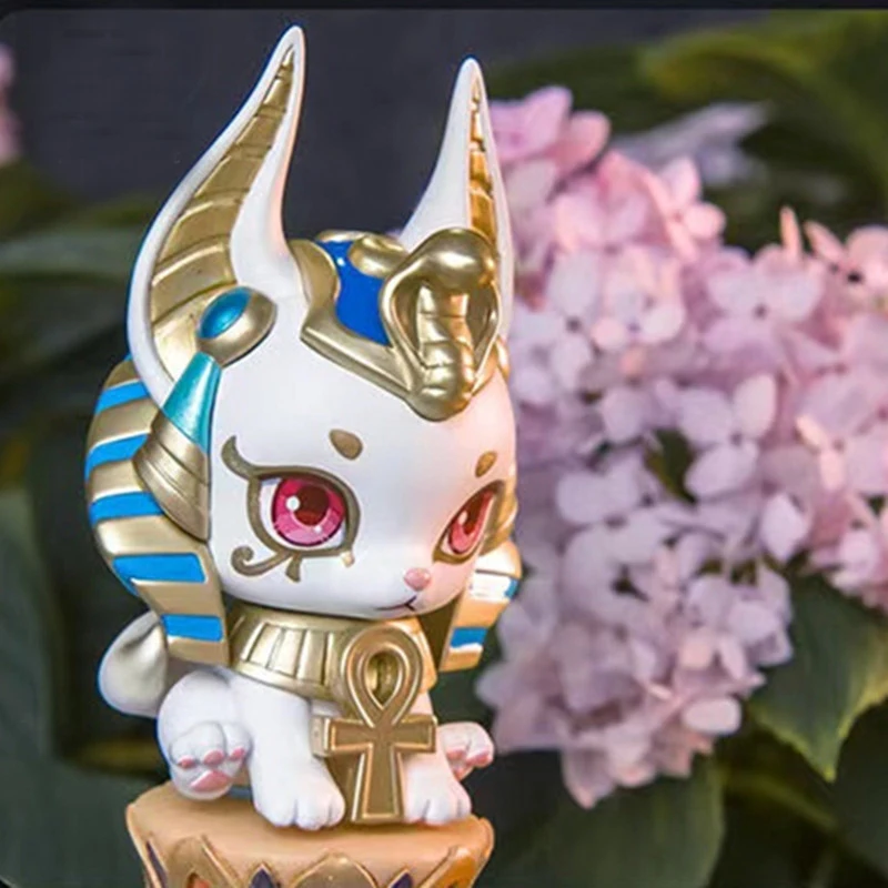 Caja ciega de 8CM para ni&ntilde;a, pupitre de juguete misterioso de Yalu, Egipto, jard&iacute;n de infancia, figuras de Anime, bonito modelo de escritorio, decoraci&oacute;n para el hogar, regalo-3