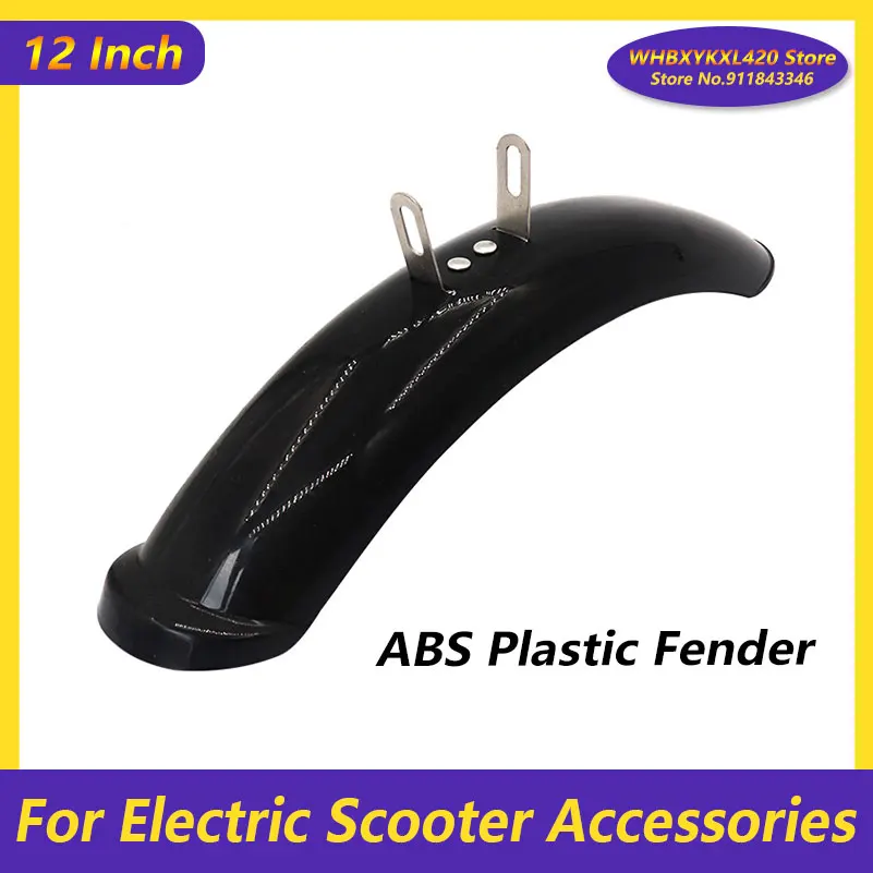 

Electric Scooter Accessories 12 Inch Electric Scooter Rear Fender ABS Plastic Parts E-bike Replaceable Accessories Mudguard