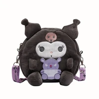 cute kuromi plush backpack sanrio cinnamoroll my melody plushie purin dog bag anime stuffed backpacks soft toy girls women gifts
