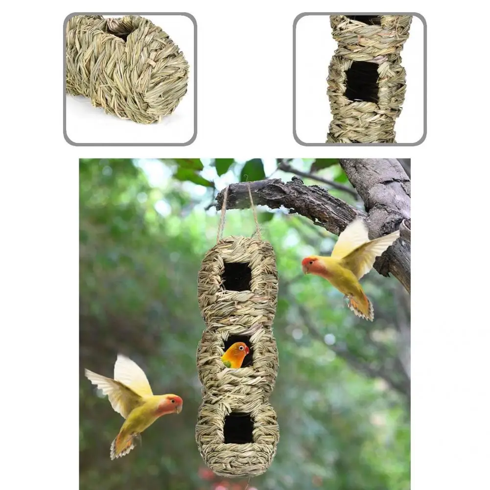 

Practical Bird Nest Easy-cleaning Exquisite Pet Bird Sleeping House Bird House Hanging Nest